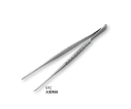 ルマン 外科ピンセット 太筋有鈎 180mm STD-3 1本(ご注文単位1本)【直送品】