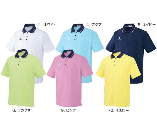 ルコックスポルティフ ポロシャツ 9 ピンク L UZL3011L 1枚（ご注文単位1枚）【直送品】