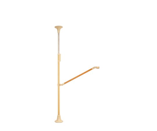 DIPPERホクメイ ベスポジBPZ 丸ベース ショート ト型 木手すり 曲げ900 セット BPZ-K5100-21 1個（ご注文単位1個）【直送品】