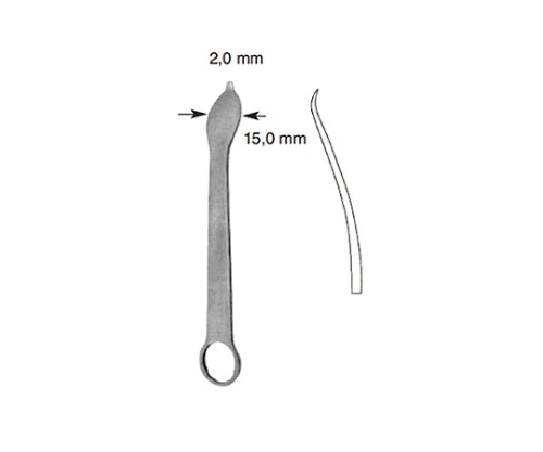 日本フリッツメディコ リトラクター 12.5cm 15.0mm P611-125 1個（ご注文単位1個）【直送品】