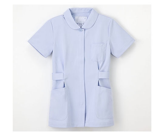 ナガイレーベン 女子上衣 ブルー EL HO1912 1枚(ご注文単位1枚)【直送品】