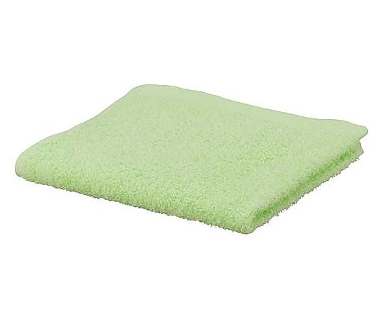 東進 カラーおしぼりタオル グリーン 5枚入 KKOT1104 1パック（ご注文単位1パック）【直送品】