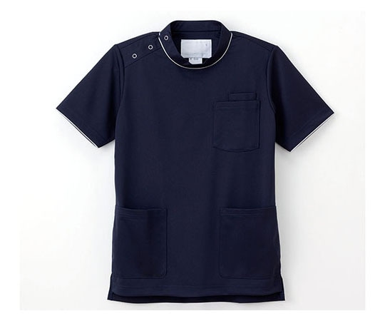 ナガイレーベン 男女兼用横掛 ネイビー SS RF5042 1枚（ご注文単位1枚）【直送品】