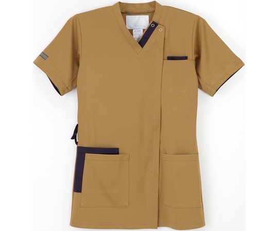 ナガイレーベン 男女兼用スクラブ ベージュ SS AY-5522 1枚（ご注文単位1枚）【直送品】