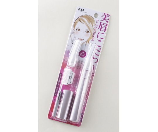 貝印 クシ付きマユトリマー（女性用） #000KQ1802 1個（ご注文単位1個）【直送品】