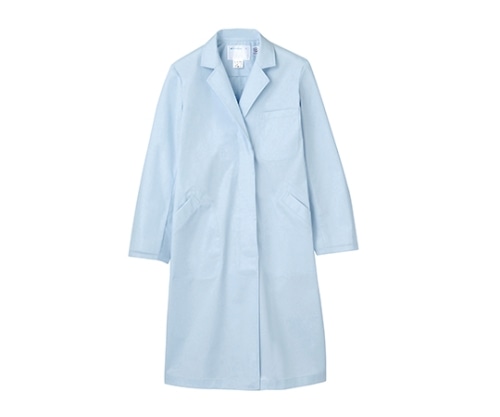 住商モンブラン 診察衣 レディス 長袖S サックス 51-103 S 1枚（ご注文単位1枚）【直送品】