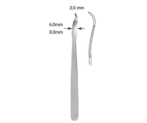 日本フリッツメディコ リトラクター 16cm 8.0mm P609-008 1個(ご注文単位1個)【直送品】