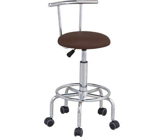 ファミリー・ライフ らくらく昇降式回転チェア ブラウン 0414240 1箱（ご注文単位1箱）【直送品】