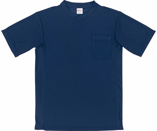 WHISEL(自重堂) 半袖Tシャツ ネービー LL 47684 1枚(ご注文単位1枚)【直送品】