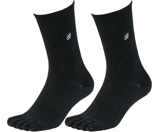 日本緑十字社 ニオイクリア 靴下(90°クルー5本指) Lサイズ 1組(2本入り) 375925 1組(ご注文単位1組)【直送品】