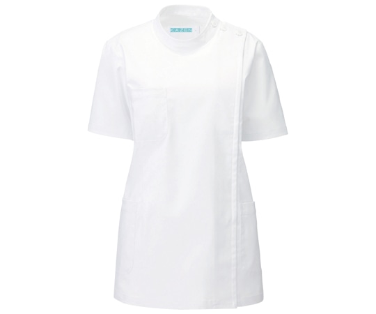 サンアロー レディス医務衣半袖 ホワイト 3L REP105T-10 3L 1枚(ご注文単位1枚)【直送品】