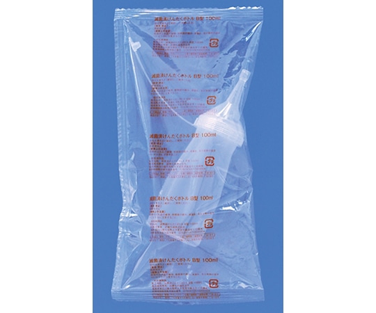 シンリョウ 滅菌済けんだくボトルB型/100mL 80本入 307301 1箱（ご注文単位1箱）【直送品】