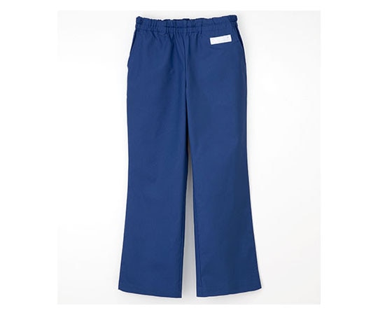 ナガイレーベン 男女兼用パンツ Rブルー M SL5093 1枚（ご注文単位1枚）【直送品】