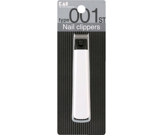 貝印 Nail Clippers ツメキリ type001M ST（白） #000KE0116 1個（ご注文単位1個）【直送品】