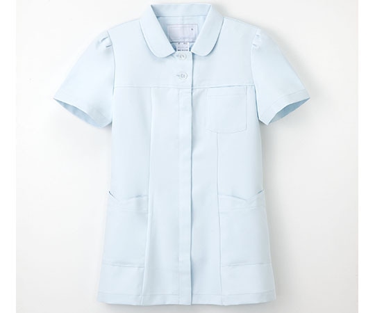 ナガイレーベン ナースウェア （右ウエストループ入り/ジャケット） ブルー/L CF-4802 1枚（ご注文単位1枚）【直送品】