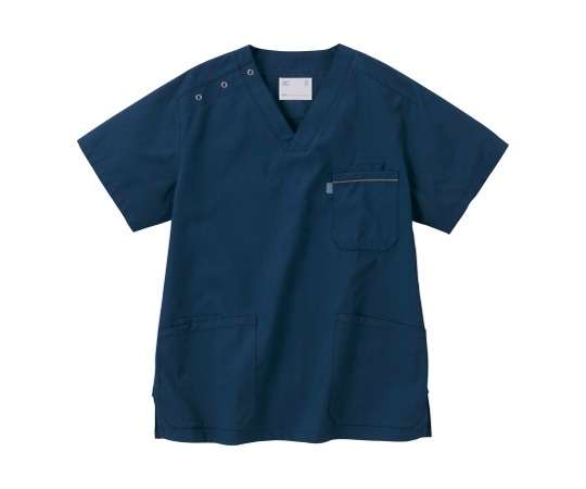 ミズノ(チトセ) 男女兼用スクラブ ネイビー SS MZ-0018 C-5 SS 1枚(ご注文単位1枚)【直送品】