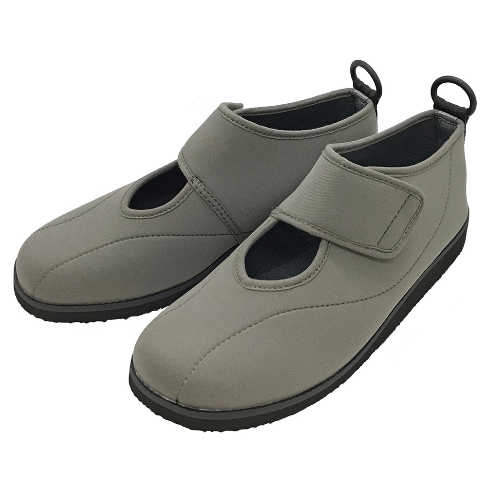 アスティコ リハビリシューズ （すたこらさんソフト07） 22.0~22.5cm/グレー  1足（ご注文単位1足）【直送品】