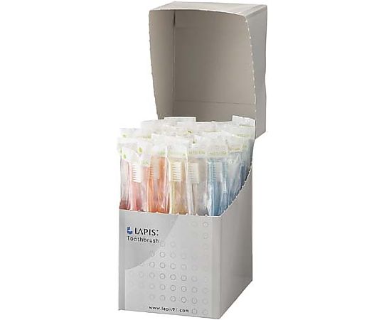 ラピス ラピスハブラシ レギュラー 50本入 ラピスハブラシ 1箱（ご注文単位1箱）【直送品】