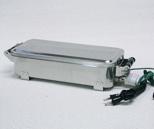 松本製器 パイプヒーター付煮沸消毒器 M-15 1個（ご注文単位1個）【直送品】