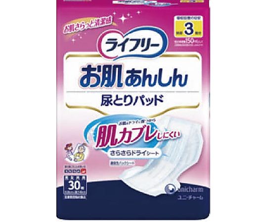 ユニ・チャーム ライフリ- お肌あんしん尿とりパッド 3回 30枚 923403 1パック(ご注文単位1パック)【直送品】