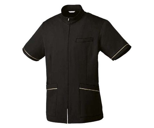 MICHEL KLEIN（ミッシェルクラン） ジャケット[男性用] ブラック S ストレッチラチネ MK-0024 1着（ご注文単位1着）【直送品】