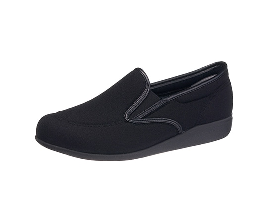 アサヒシューズ 快歩主義（女性用）ブラックストレッチ 24.0cm L172 1足（ご注文単位1足）【直送品】