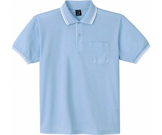 WHISEL(自重堂) 半袖ポロシャツ サックス EL 85274 1枚(ご注文単位1枚)【直送品】