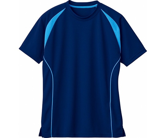 WHISEL(自重堂) 半袖Tシャツ ネービー S WH90158 1枚(ご注文単位1枚)【直送品】