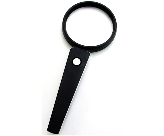 池田レンズ工業 LEDライト付き ルーペ 2.5倍 75mm LE75 1個（ご注文単位1個）【直送品】