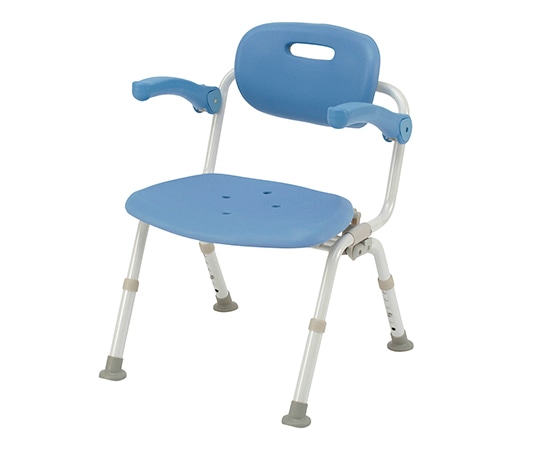 パナソニックエイジフリー シャワーチェアワイドSPおりたたみN （ユクリア） ワンタッチ開閉 あり ブルー PN-L41522A 1台（ご注文単位1台）【直送品】