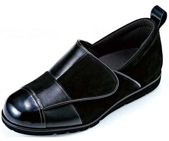 サロンドグレー 100年シューズ ブラック M SL9107 1足（ご注文単位1足）【直送品】