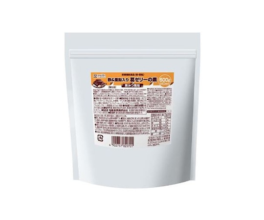 名糖産業 鉄&亜鉛入り葛ゼリーの素 黒みつ風味 600g 12個入 82070 1ケース（ご注文単位1ケース）【直送品】