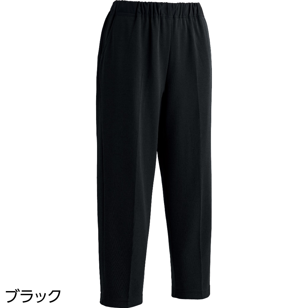ケアファッション おしりスルッとカチオンライトパンツ ブラック 5L（股下55cm） 89880 1枚（ご注文単位1枚）【直送品】