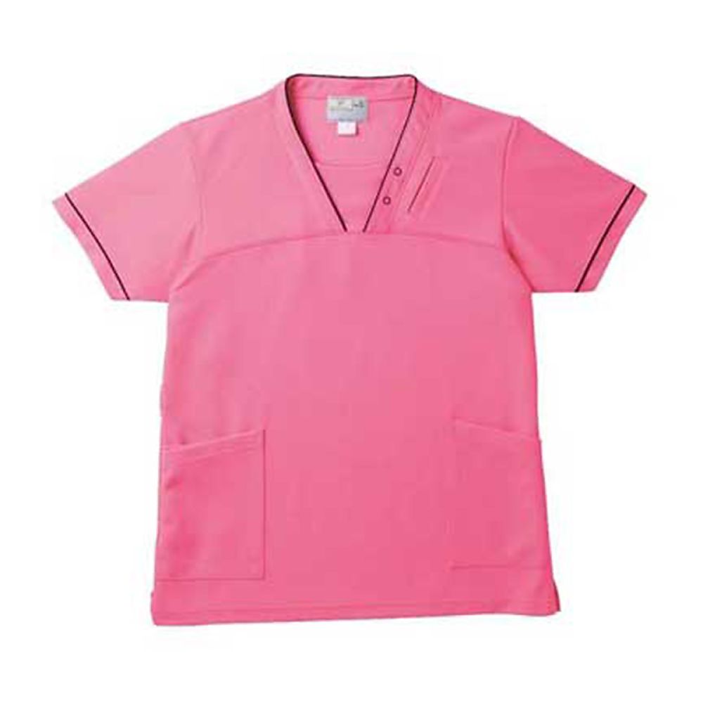 KIRAKU（トンボ） ケアスクラブ アマンドピンク 4L（身丈82cm） CR152-14 4L 1枚（ご注文単位1枚）【直送品】