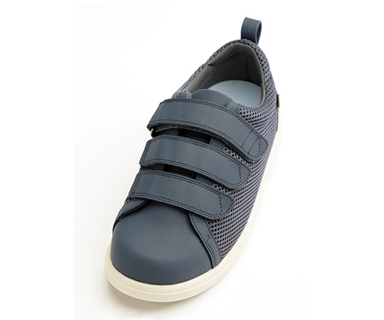 徳武産業 Re-Lifeメッシュ01（装具対応用） 7E 片足 左のみ ネイビー L 7503 1個（ご注文単位1個）【直送品】