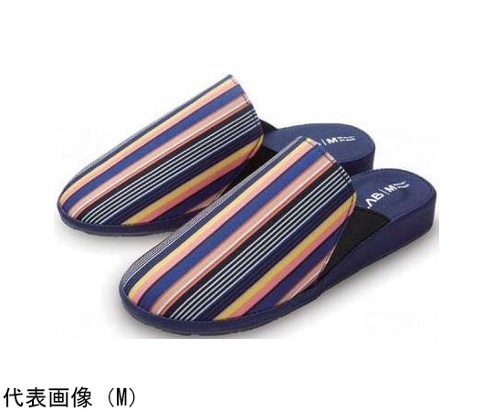 ホンシュ Walklabルームシューズ ネイビー S NH1071L32S 1足（ご注文単位1足）【直送品】