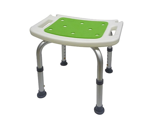 WIZ'A(アークランドサカモト) 組立式 シャワーチェア 背もたれ無し Z03319 1個（ご注文単位1個）【直送品】