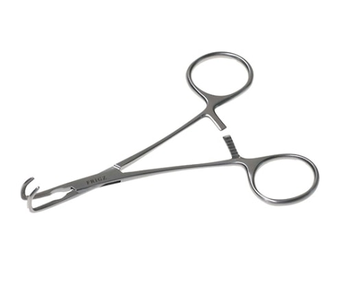 日本フリッツメディコ クーリー血管鉗子 13.5cm #8 アングル V231-5718 1個（ご注文単位1個）【直送品】