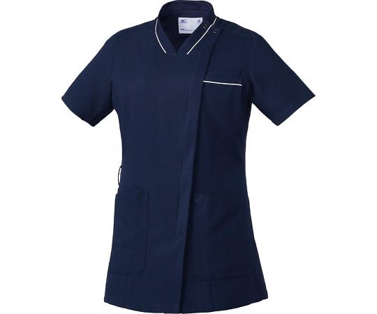 ミズノ スクラブ【女性用】 ネイビー S MZ0217-C5 1枚(ご注文単位1枚)【直送品】