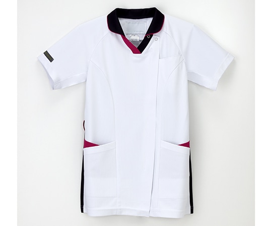 ナガイレーベン 男女兼用ハイブリッドメディウェ Tネイビー+ピンク SS LX-4097 1枚(ご注文単位1枚)【直送品】