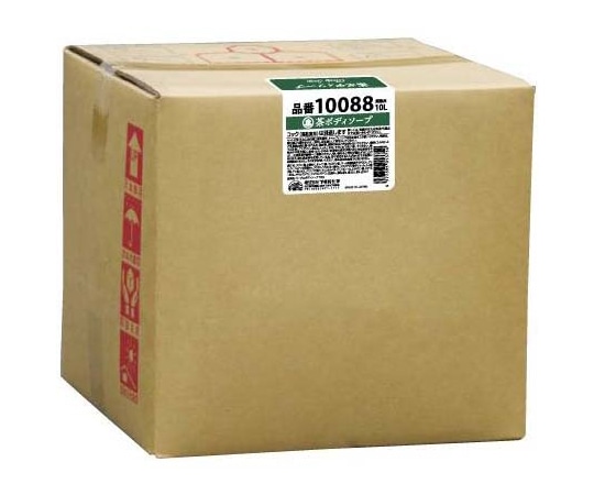 フタバ化学 茶ボディソープ バックインボックス（業務用） 10L 10088 1本（ご注文単位1本）【直送品】