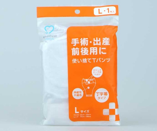 アメジスト（大衛） 使い捨てTパンツ L 100枚 60394 1ケース（ご注文単位1ケース）【直送品】