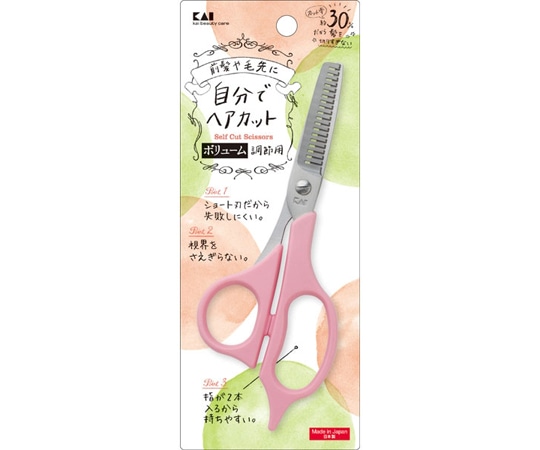 貝印 セルフ用スキバサミ 000KQ3201 1個（ご注文単位1個）【直送品】