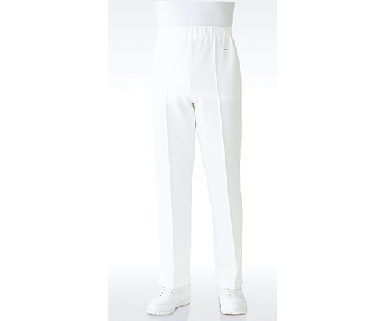 KAZEN 兼用スラックス（ニット） 白 3L 830-10 3L 1枚（ご注文単位1枚）【直送品】