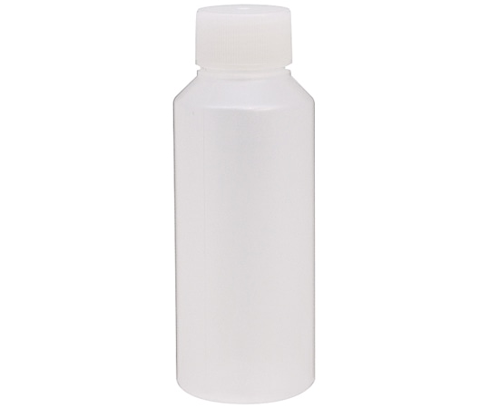 金鵄製作所 NK投薬瓶 100mL ノーマルキャップ（ホワイト:白） 目盛印刷なし 1箱（200本入） B01A0-900WH 1箱（ご注文単位1箱）【直送品】