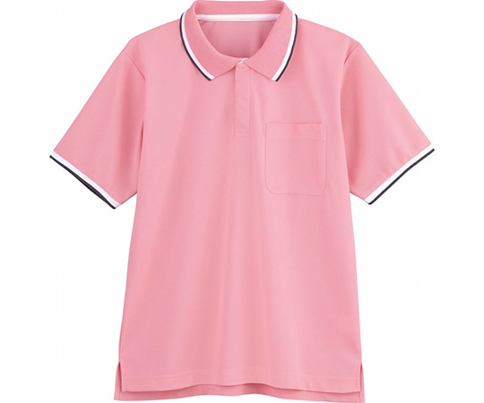 WHISEL(自重堂) 半袖ポロシャツ ピンク M WH90318 1枚(ご注文単位1枚)【直送品】