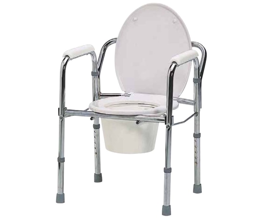 日進医療器 折りたたみ式トイレチェア TY524 1台（ご注文単位1台）【直送品】