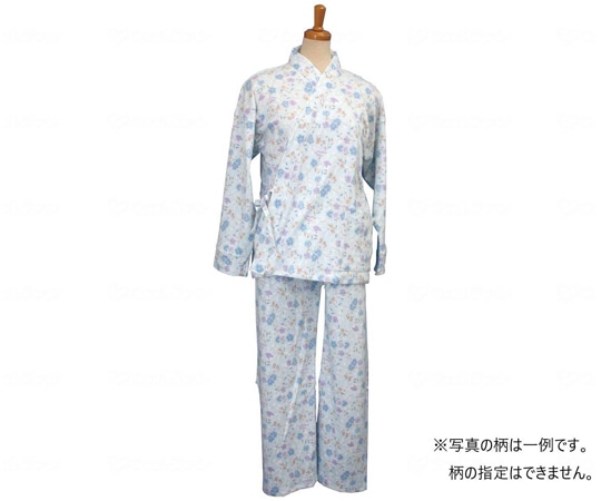 羽衣綿業 スムース二部式ねまき（婦人用）ピンク L 7600 1枚（ご注文単位1枚）【直送品】