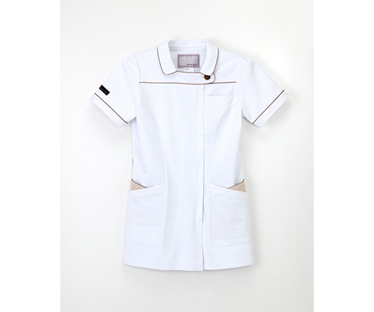 ナガイレーベン チュニック Tベージュ S LX-3642 1枚（ご注文単位1枚）【直送品】