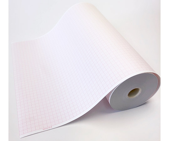 ちばら 心電図記録紙 幅210mm×長60m（ロール型・表巻き） 10巻入 NRS210-6 1箱（ご注文単位1箱）【直送品】